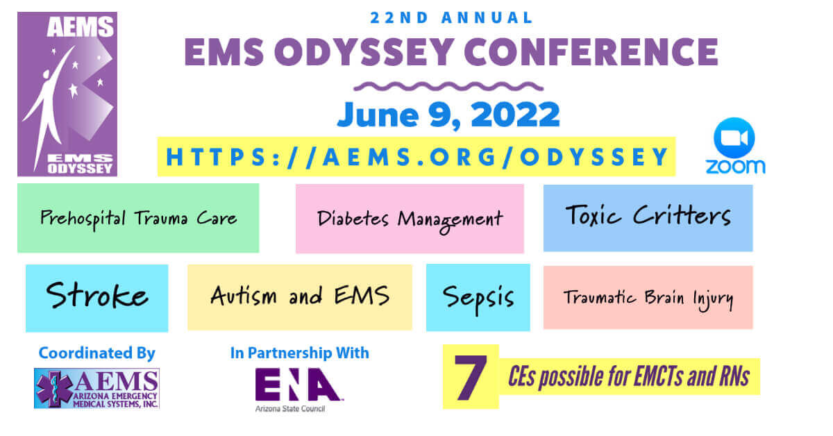 EMS Odyssey 2022 Virtual Conference